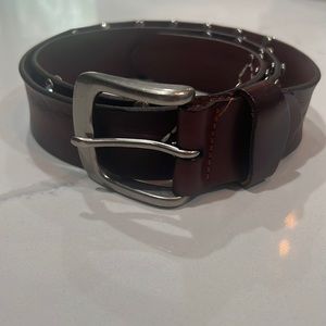 Genuine leather belt